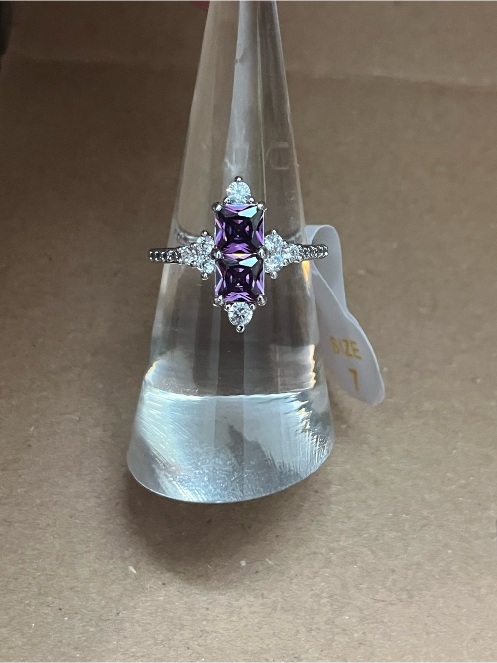 BP Ring - A Moment in Time - Size 7 - Rhodium Plating